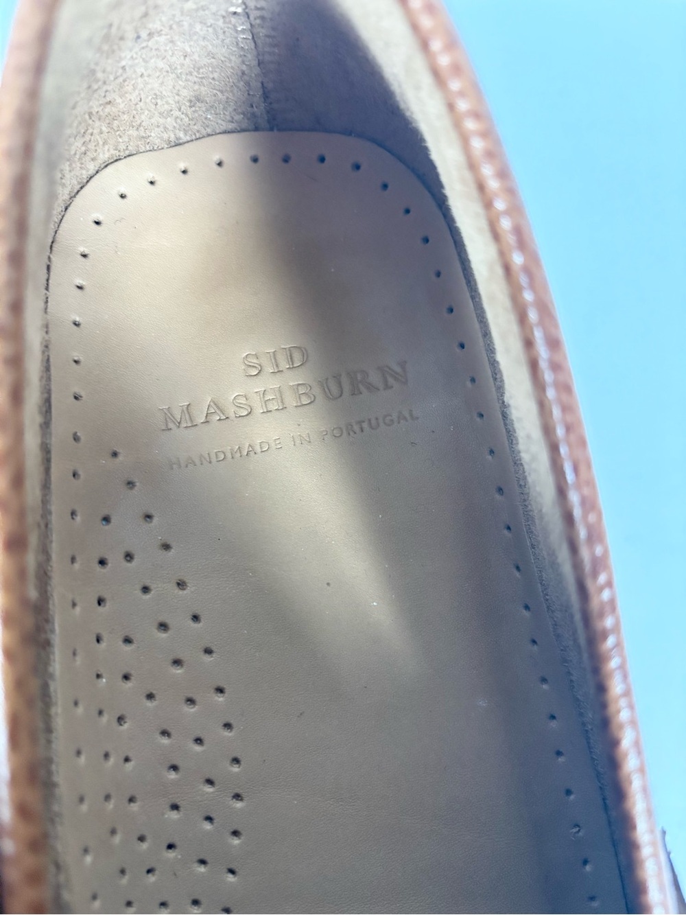 Sid Mashburn Handsewn Penny Loafer in Scotch Pebble Grain Leather - Picture 5 of 12